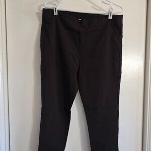 Michael Kors Pull-On Straight Leg Pants – Black – Size XL